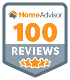 100 Reviews on Home Advisor